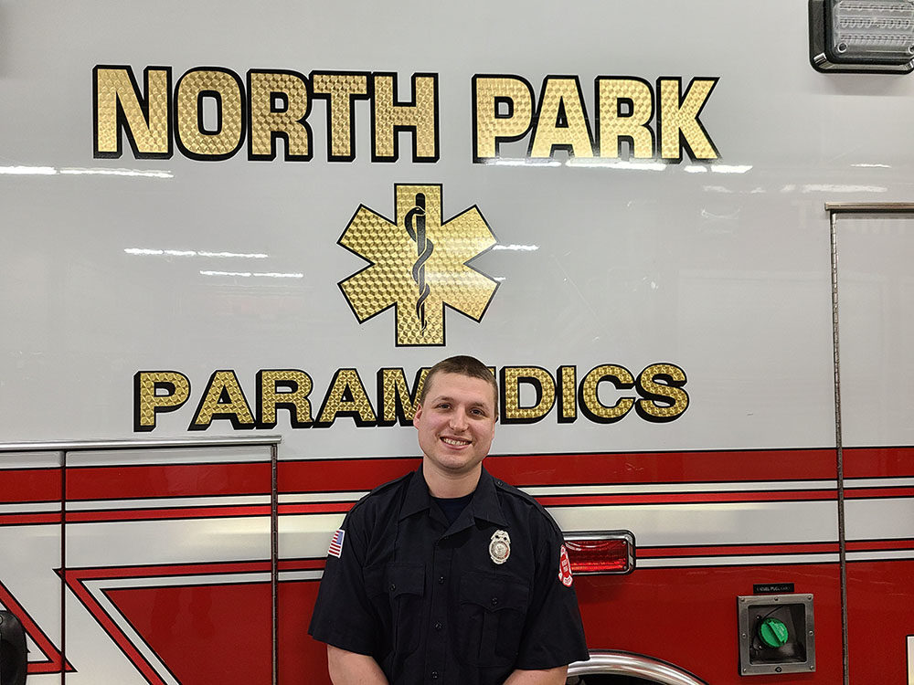 Firefighter/Paramedic Tyler Thiessen